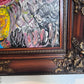 One-Of-A-Kind Painting on canvas by Serg Graff "Angel in Love" Ornate Frame, COA