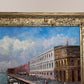Venice Grand Canal Oil Painting L. Harland Signed Vintage Large Framed Art