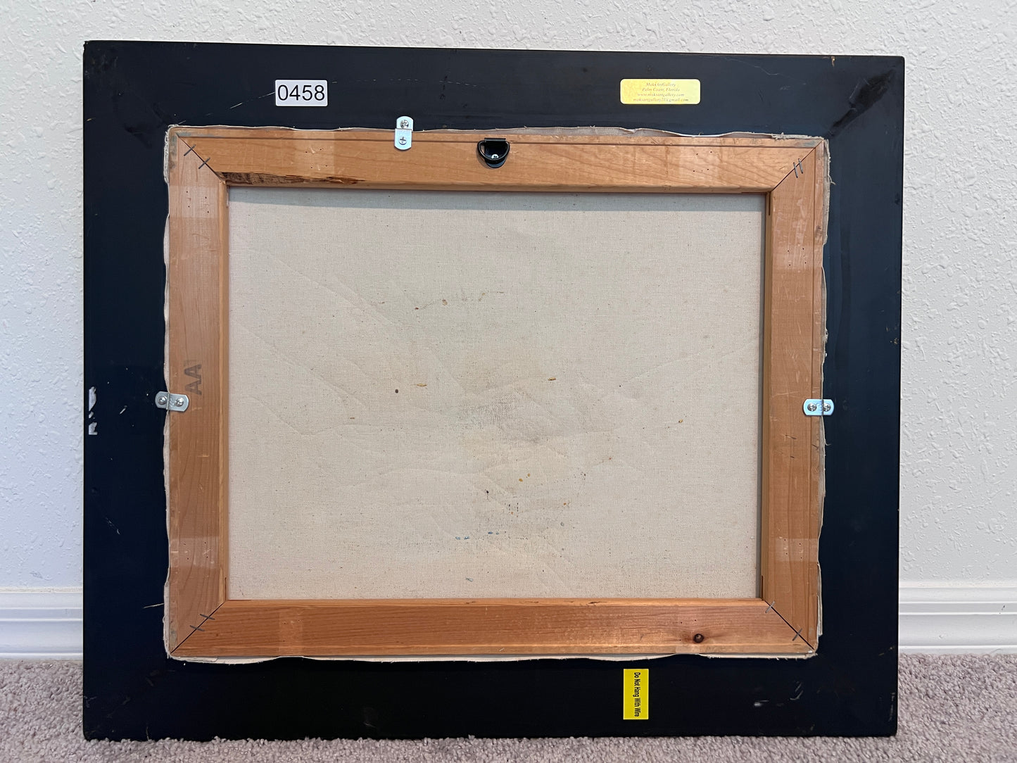 Vintage Maritime Oil Painting Ambrose Ship Seascape Sailboat Nautical Art