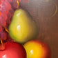 Original Still Life oil painting on canvas, Fruits, Framed