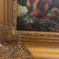 Italian Vintage Maritime Ship Oil Painting by Vasselli Nautical Seascape