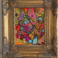 Serg Graff "Juggling Clown Original Abstract Painting Colorful Contemporary Art