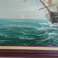 Charley - Original Marine Oil Painting Tall Ship on Open Sea Nautical Seascape
