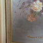 Signed Floral Still Life Oil Painting Robert Cox (1934–2001) Vintage Framed Art