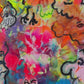 Serg Graff "Phantom Theatre" Original Acrylic Painting Whimsical Abstract Framed