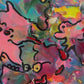 Serg Graff "The Beauty" Abstract Acrylic Painting Framed Outsider Art COA
