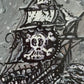 Serg Graff “Pirate Ghost Ship” Original Painting, Ship Seascape, Nautical Art