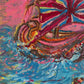 Serg Graff “Manifesto” Original Painting, Fantasy Ship Seascape, Nautical Art