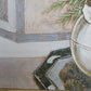 Vintage Ramon Textured Floral Still Life Painting Lilies Framed Canvas Art