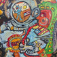 Original Painting on Canvas by Serg Graff, "NASA", Cosmic Art, COA included