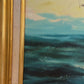 Original Vintage Nautical Sailing Ship Seascape – Oil on Canvas – Framed