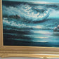 Roal English Seascape Oil Painting Vintage Ocean Waves Coastal Marine Art
