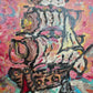 Serg Graff "Lucky Catch" Seascape Acrylic Painting Ship Nautical Art