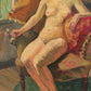 Marguerite de Lottis Nude Oil Painting Italian Antique Female Portrait Dated