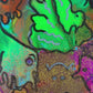 Original Abstract Painting Serg Graff "Beautiful Chaos" Surreal Fantasy, COA