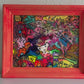 Original Abstract Painting Serg Graff "Rainbow Chosts" Surreal Fantasy Art, COA