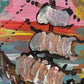 Serg Graff Original “Lamara” Ship Painting | Gold Ornate Frame | Nautical