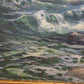 Vintage Original Maritime Oil Painting – Signed Mody Kersten (German) Seascape