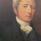 Original Antique 19c. Oil Painting "Rev. Richard Coytmor Howard" – 1823 Portrait