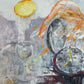 Large Original Abstract Painting on Canvas by Serg Graff "Wings of Light", COA
