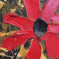 Morris Katz Floral Still Life Oil Painting Palette Knife Technique Gold Frame
