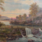 1907 American-Sweden Artist Gustav W. Leufstedt 1867-1909 Antique Landscape Art