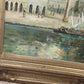 Remington Large oil painting on canvas cityscape, Italy Venice, Piazza San Marco