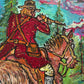 Serg Graff English Fox Hunt Equestrian Dogs Sporting Art Original Painting, COA