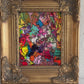 Original Abstract Painting Serg Graff "Creature Parades Surreal Fantasy Art, COA