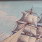 Humberto da Silva Fernandes(1937-2005)Clipper Ship Huge Oil Painting on Canvas