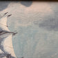 Large Antique T. BAILEY Original Oil Painting on canvas Ship on the Ocean