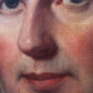 Listed Artist Samuel West (1810-1867) Antique oil on canvas, Dated 1860,Portrait