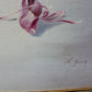 Large vintage oil painting on canvas, R.Young, ballerina, signed, framed