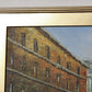 Original oil painting on canvas, cityscape, Paris, unsigned, framed