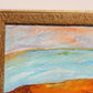 Original Large oil painting on canvas, seascape, Pier, signed Serg Graff, COA