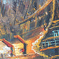 arge Oil painting on canvas, ShipJ.Harvey Ls BATTLE AT SEA, Signed, Framed