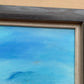 Large Vintage Oil painting on canvas, seascape, Sailing Ships, framed