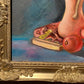 Original oil painting on canvas, Still life, signed S.Graff, Dated, COA