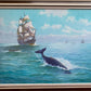 Humberto da Silva Fernandes(1937-2005)Clipper Ship Large Oil Painting on Canvas