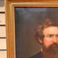 ORIGINAL 1860 Famous American Artist Henry Peters Gray (1819-1877) antique oil on canvas, portrait