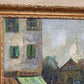 French Artist J,Gaston Large oil painting on canvas Paris, View of Montmartre