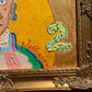 Original painting on canvas, portrait of Thomas Jefferson signed Serg Graff, COA