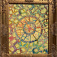 Original Abstract textured Painting on Canvas ,Portal to Infinity by Serg Graff