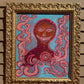 Abstract Painting on Canvas by Serg Graff "Funny Octopus on Vacation"