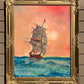 Large Oil Painting on Canvas, Seascape by Serg Graff "Clipper Ship Dream" Framed