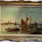 William Raymond Dommersen (Dutch, 1850-1927) Antique oil on canvas, Seascape