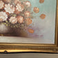 Listed Artist Robert Cox (1934-2001) Oil Painting on canvas Still life, Flowers