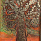 Original Abstract Painting on Canvas, "Money Tree" Signed Serg Graff, COA