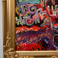 Original Abstract Painting on Canvas by Serg Graff, COA, Titled "Phoenix"
